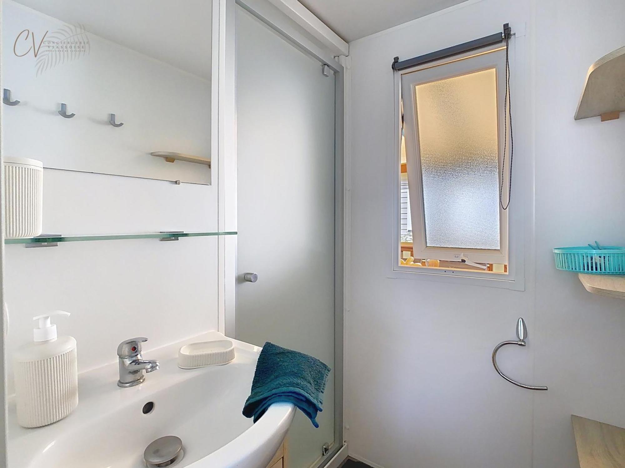 Mobil-Home Ja 68 A Vias - La Carabasse - Camping Siblu Avec Piscine Esterno foto