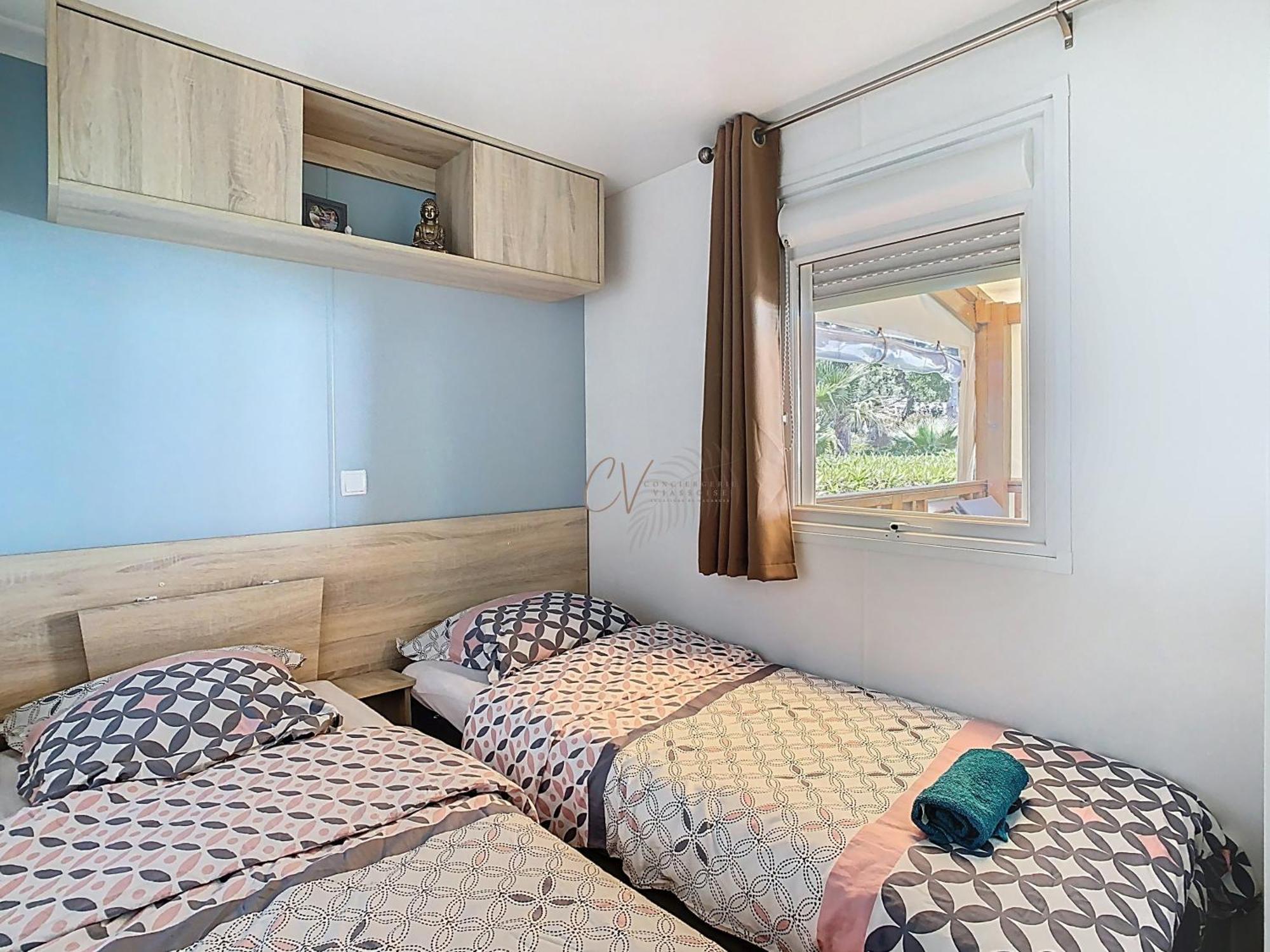 Mobil-Home Ja 68 A Vias - La Carabasse - Camping Siblu Avec Piscine Esterno foto